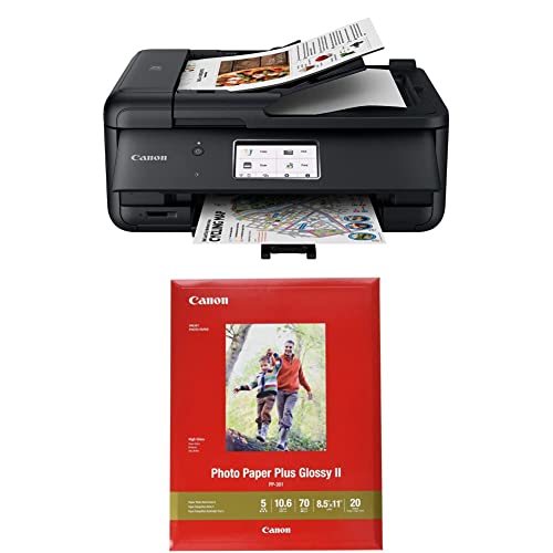 All-in-One Printer Copier Scanner Fax with Auto Document Feeder Black S2519