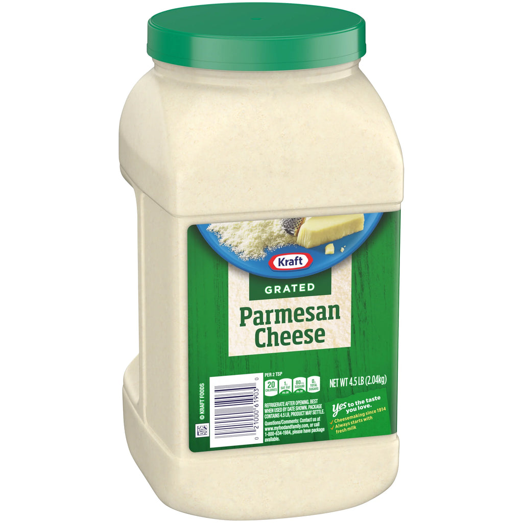4.5 lb Parmesan Grated Cheese A804688