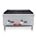 2 Burner 24" Stainless Steel Charbroiler Grill E563744