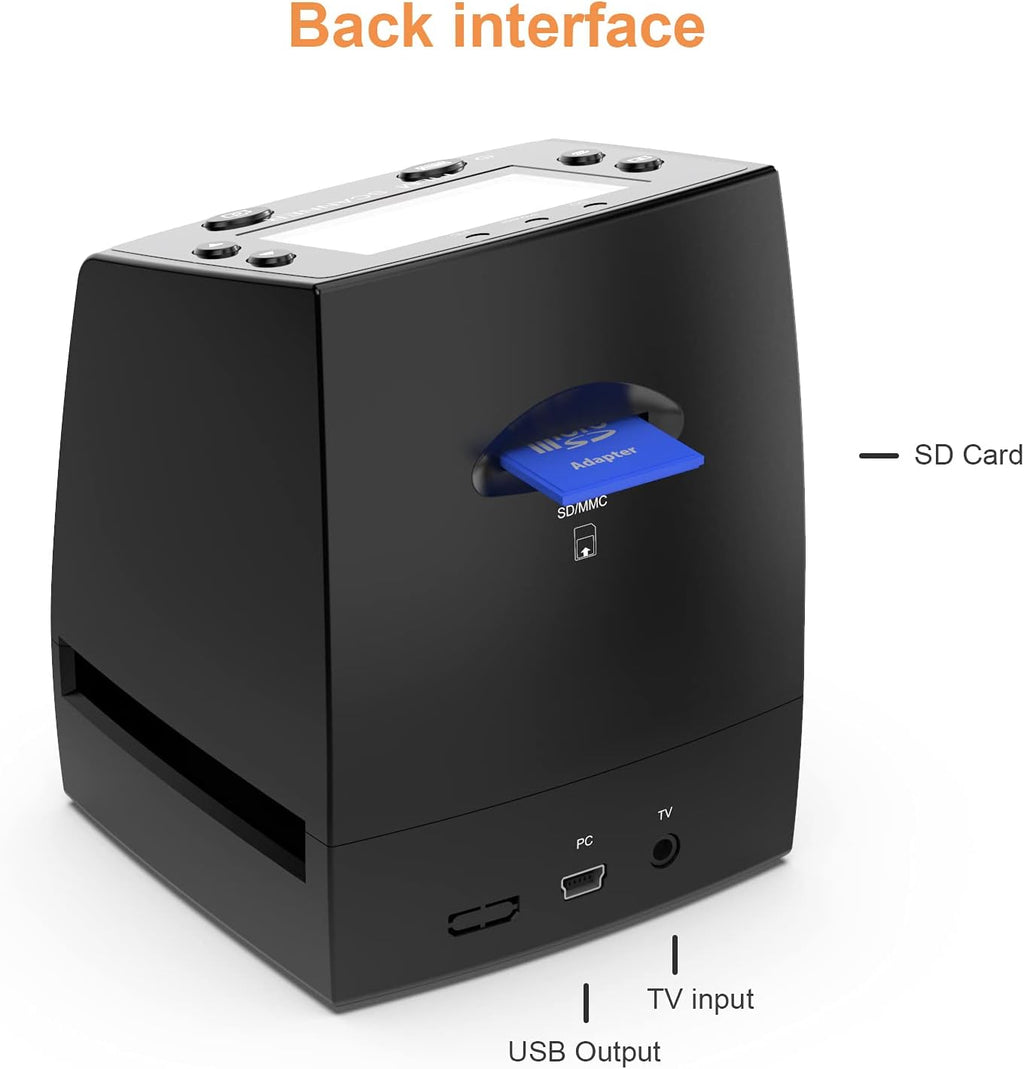 135 Film Scanner with Slide Mounts Feeder Z572
