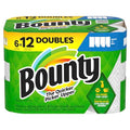 6 Double Rolls White Paper Towels K55827