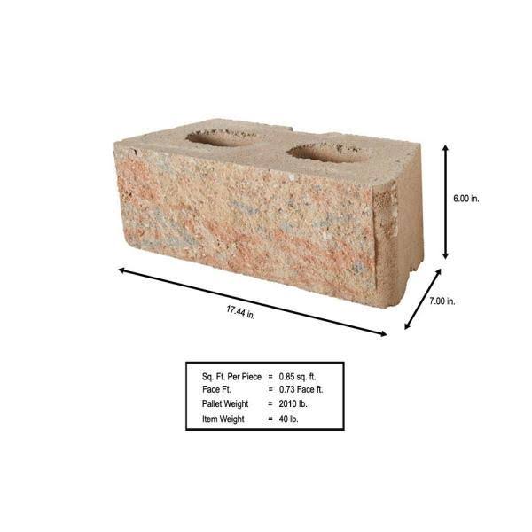 Palomino Concrete Retaining Wall Block A130572