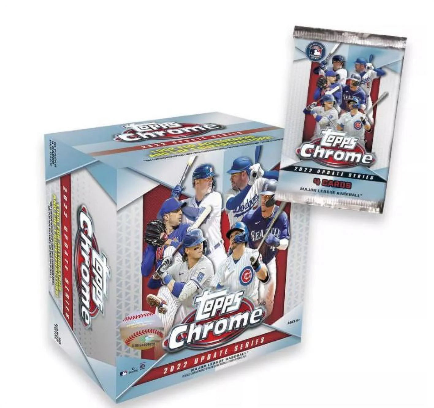2022 Topps MLB Chrome Update Baseball Trading Card Mega Box E61559
