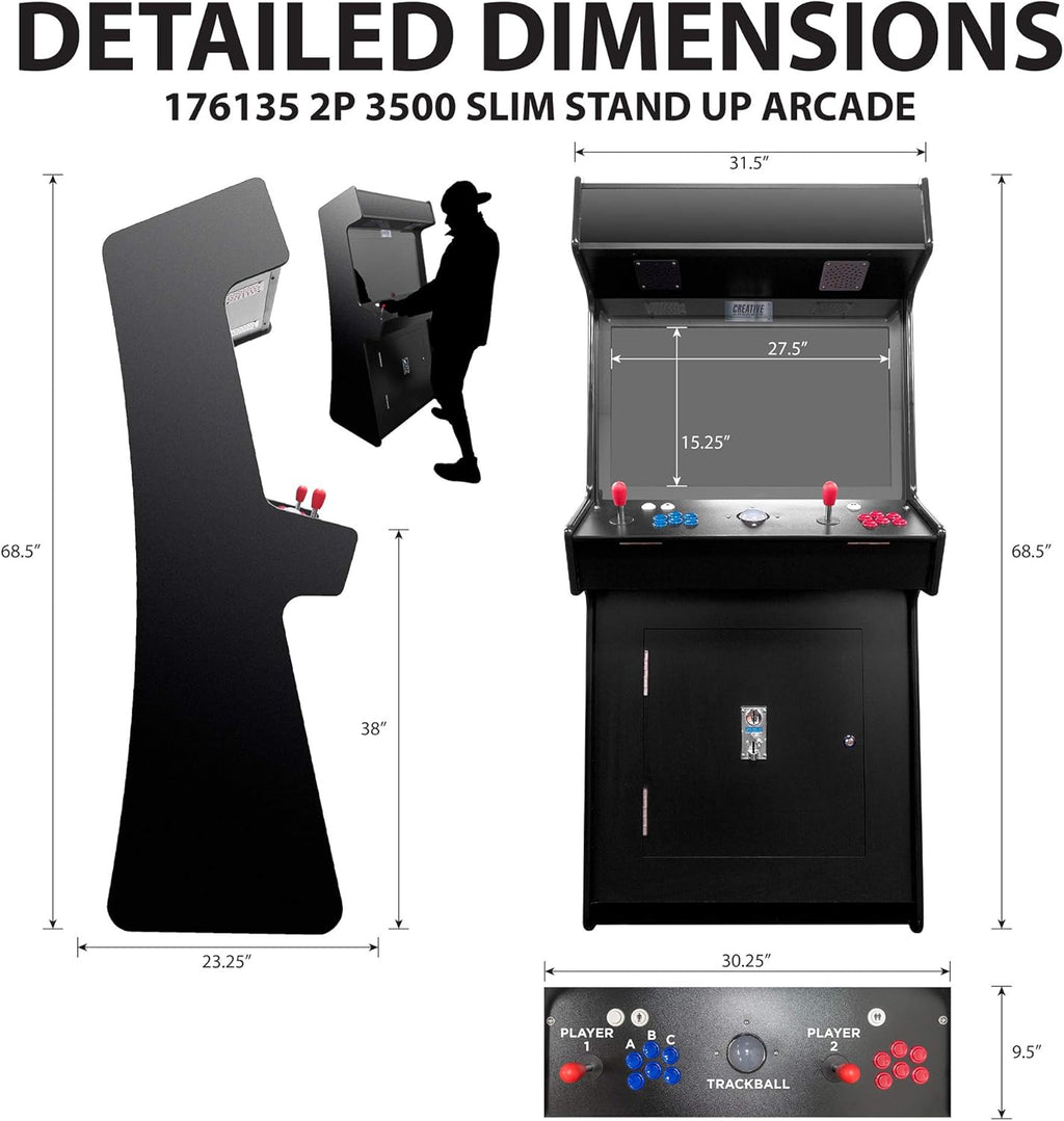 32" LCD Screen Arcade Machine B49756