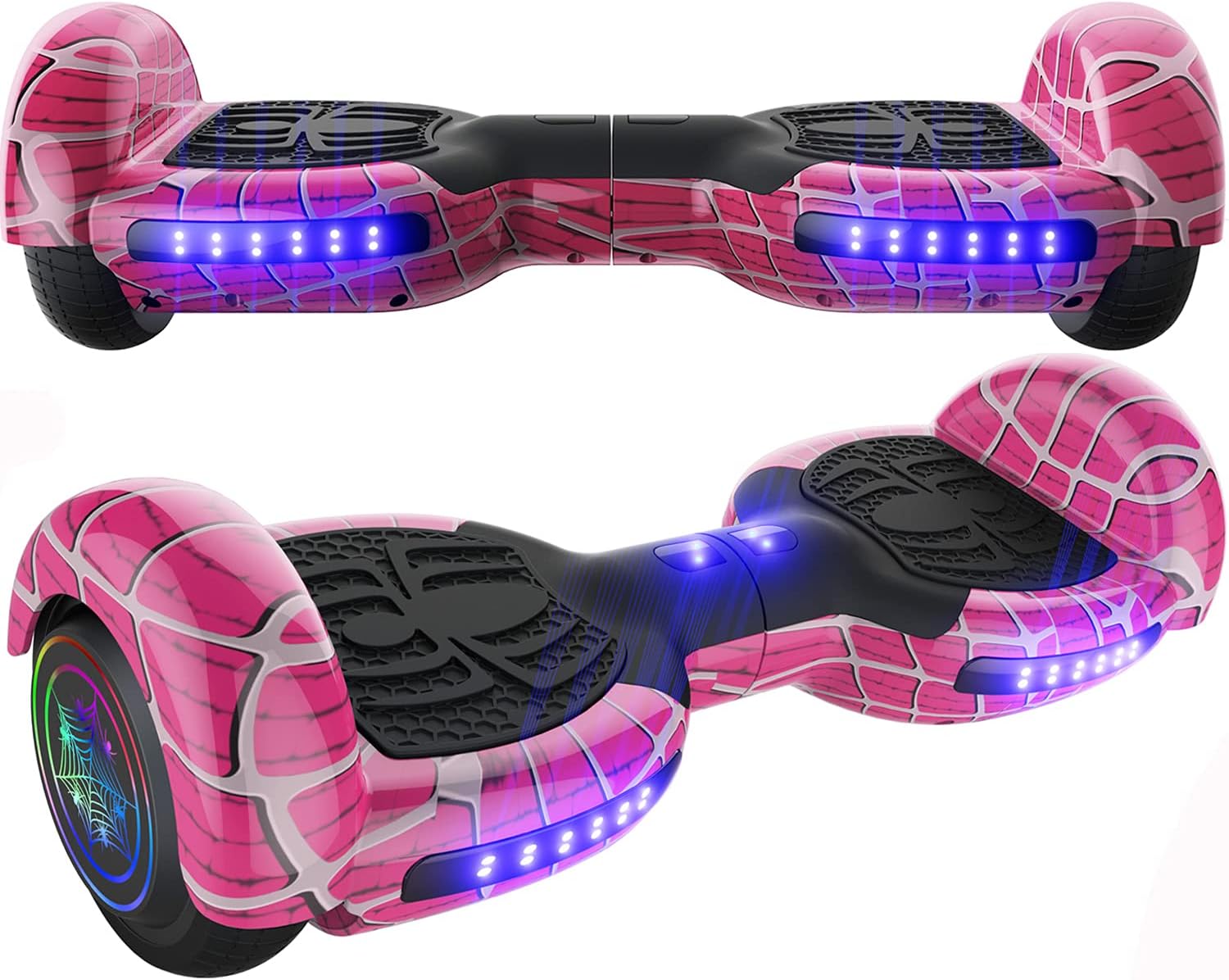 6.5" Two-Wheel Self Balancing Hoverboard with Bluetooth Speaker and LED Lights N2475