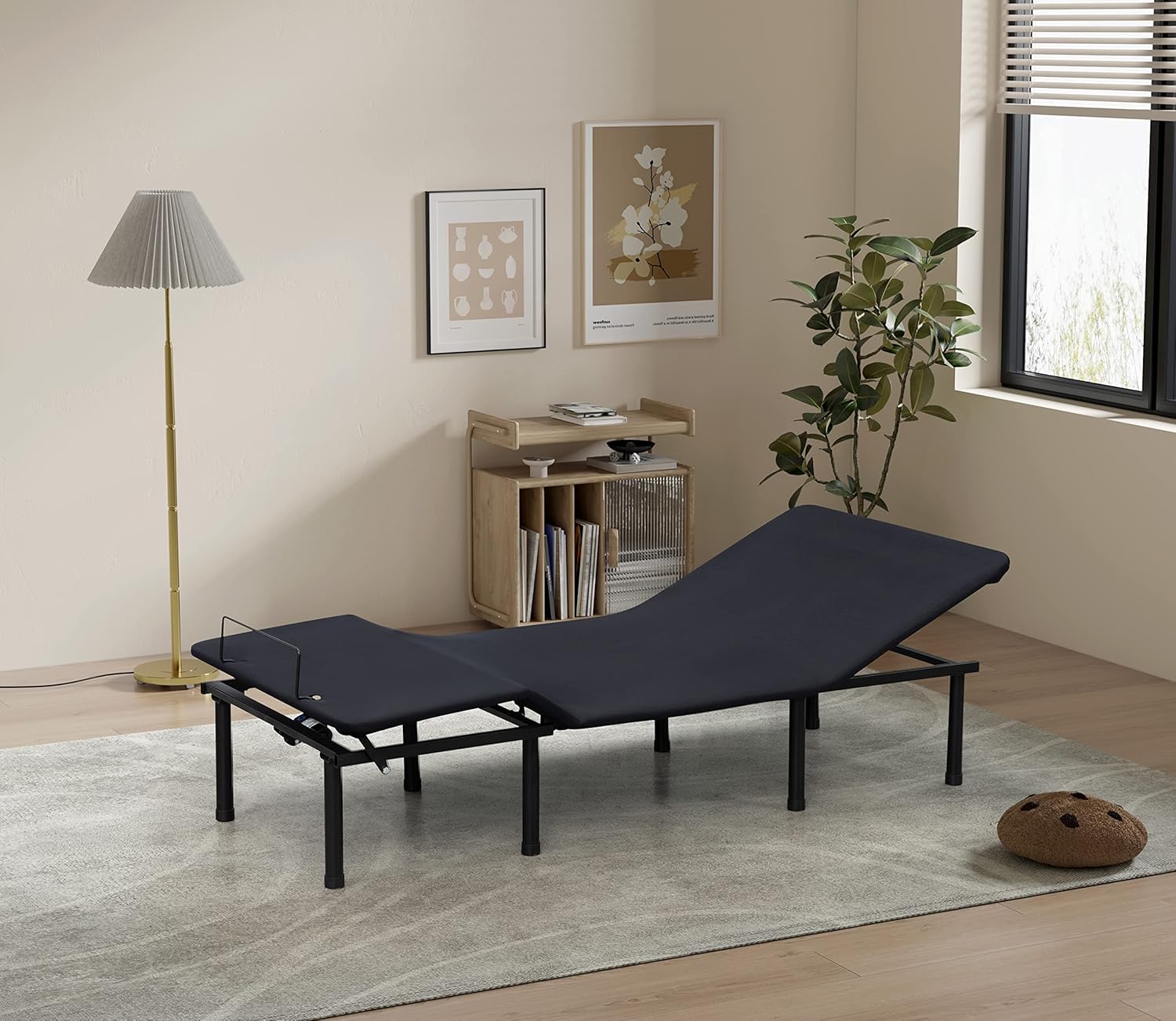 Antique Black Twin XL Adjustable Bed Base I246751