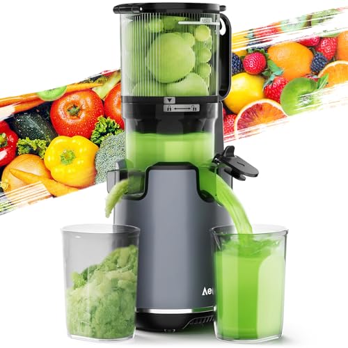 Black Cold Press Juicer with Extra Large Feed Chute D218571