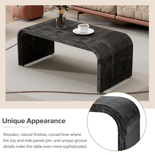 Natural Wood Wash Coffee Table Z292