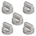 5 Packs Stainless Steel Gas Stove Knobs K57590