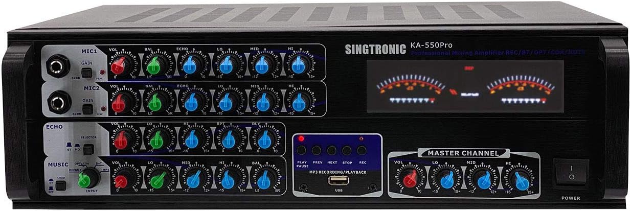 1500W Mixing Amplifier Karaoke with Bluetooth K9314