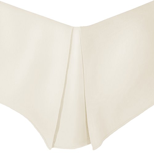 Light Blue King 15 Inch Drop Brushed Microfiber Bed Skirt E129358