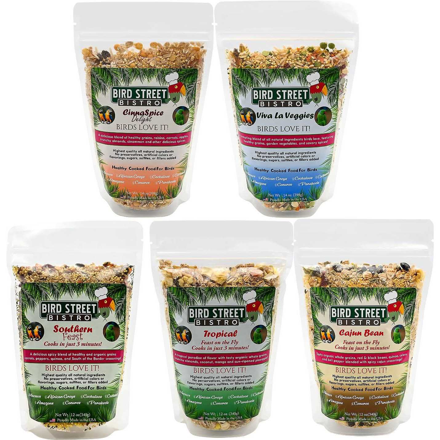 Parrot Food Sample Pack P48714