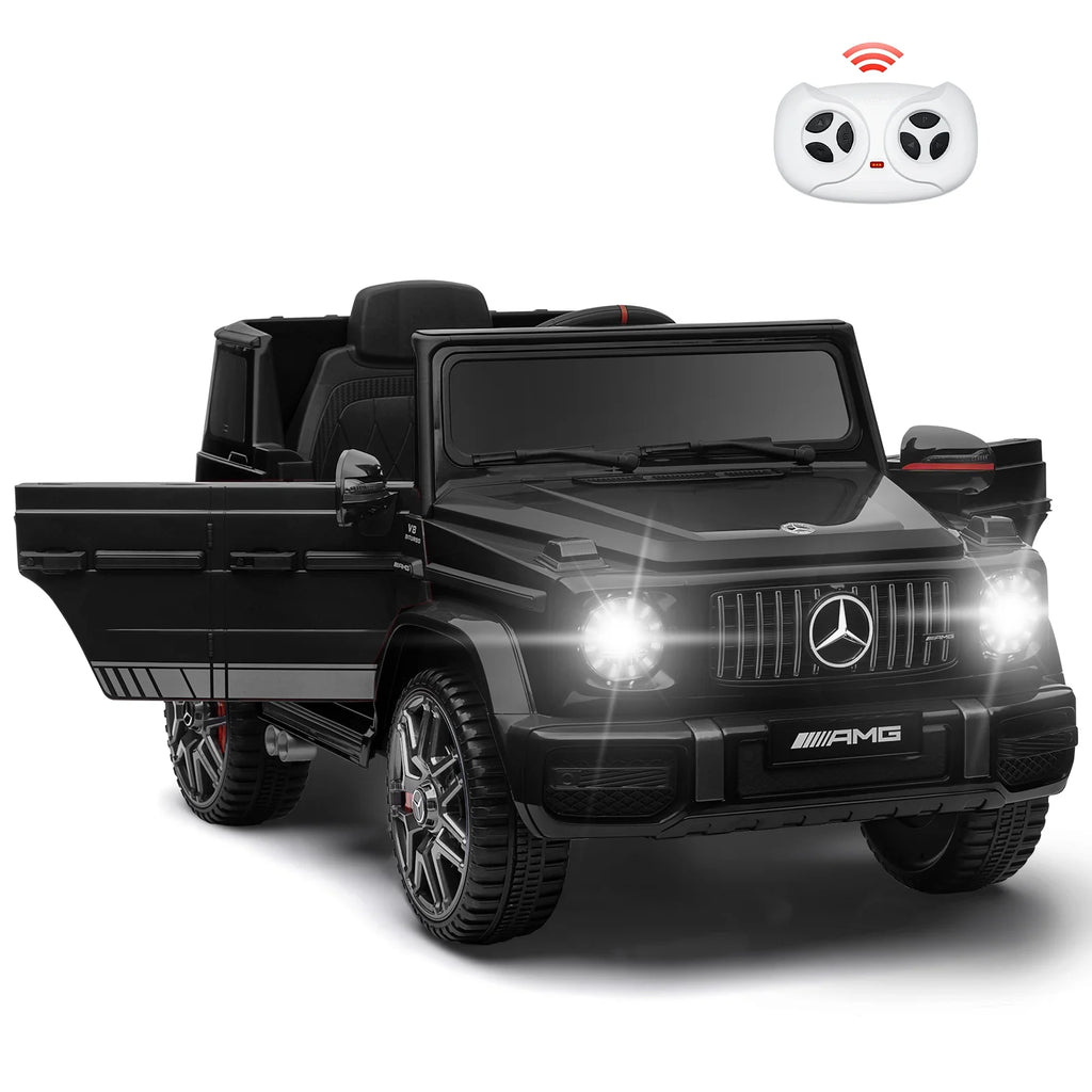 Black 12 V 10Ah Kids Ride on Car L28536