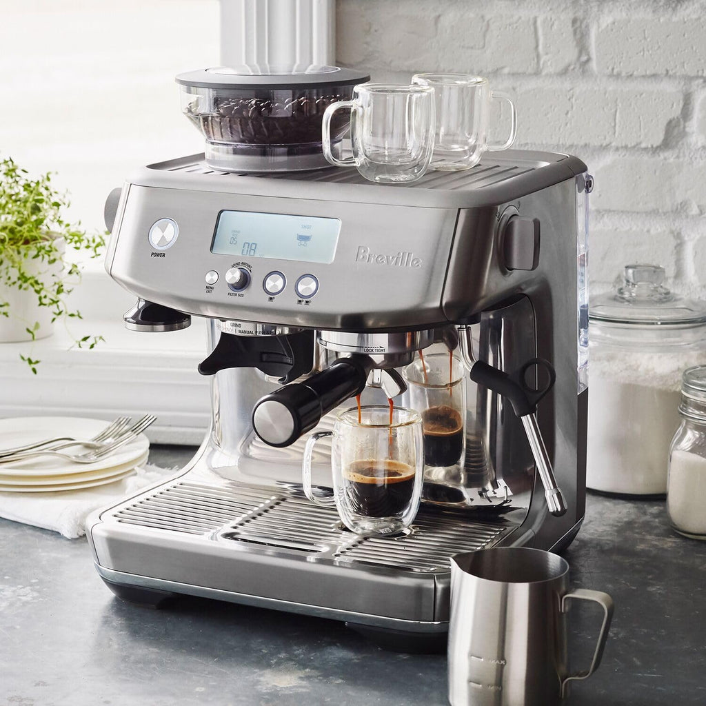 Black Stainless Espresso Machine Y664404