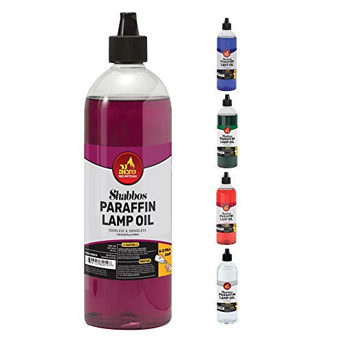 Red Smokeless Odorless Clean Burning Paraffin Lamp Oil 32oz O29174