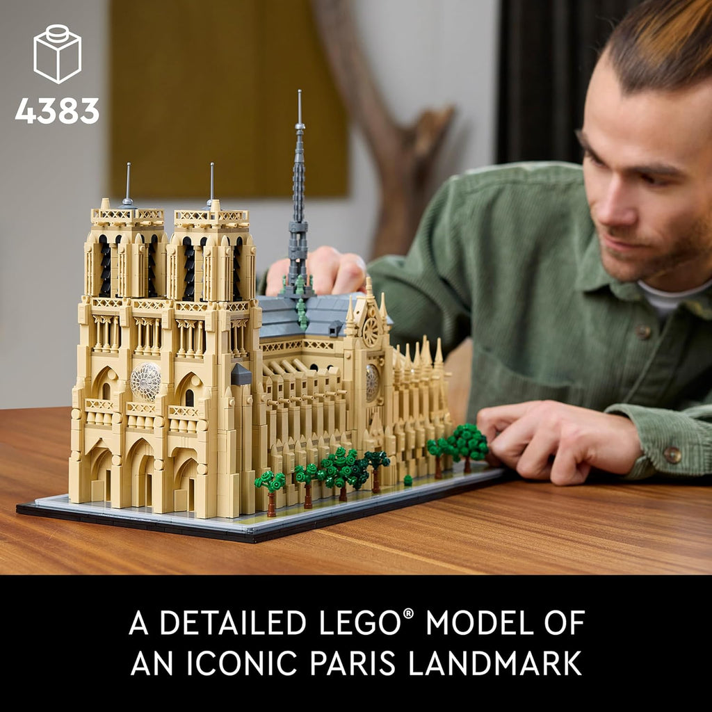 LEGO Architecture Notre-Dame de Paris Replica Architectural Model Kit E172