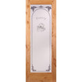 30 in. x 80 in. Unfinished Knotty Alder Interior Door Slab D4787