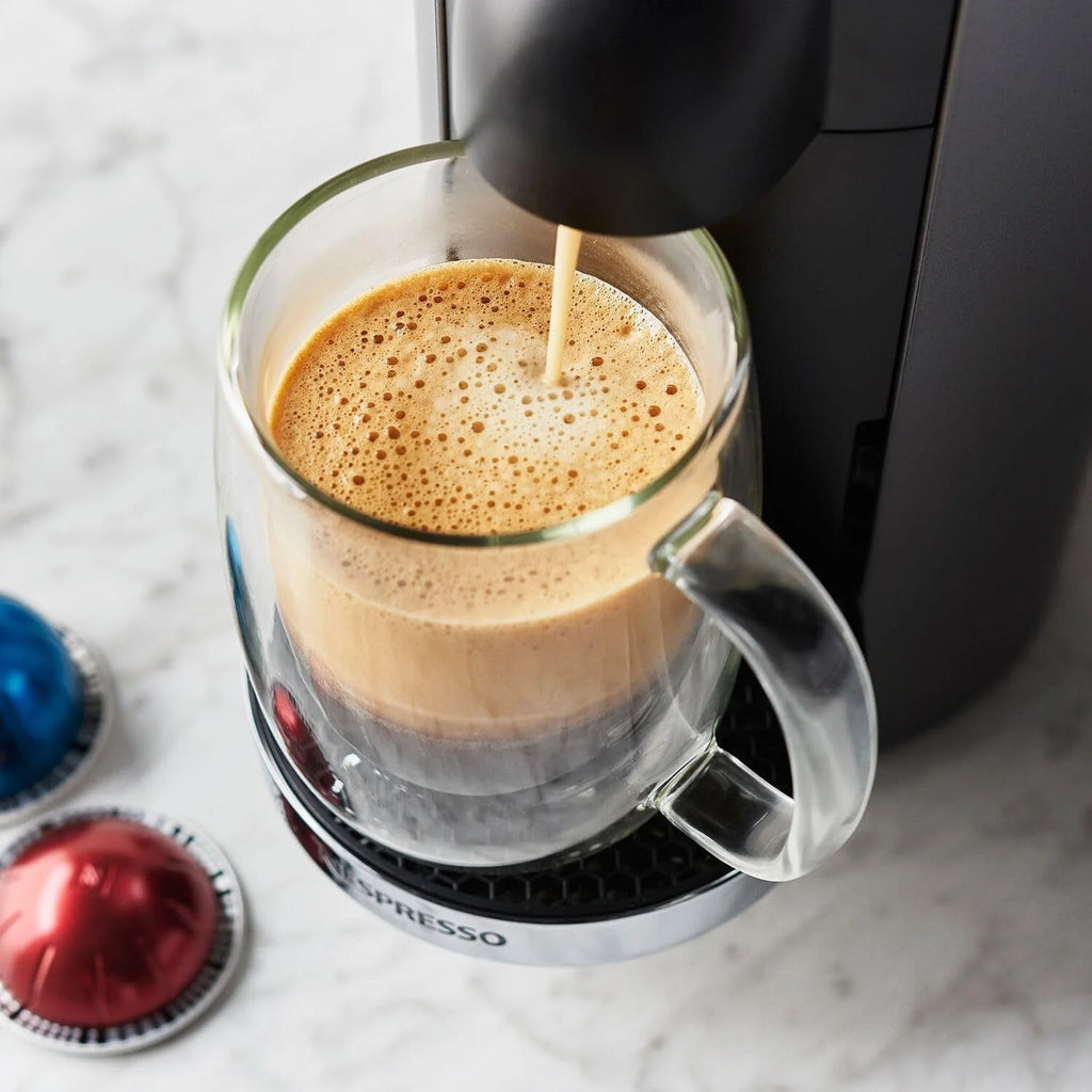 Black Matte Coffee and Espresso Machine T370