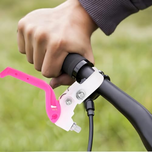 Bicycle Brake Lever Brake Grip 1Pair (Rosy) B727