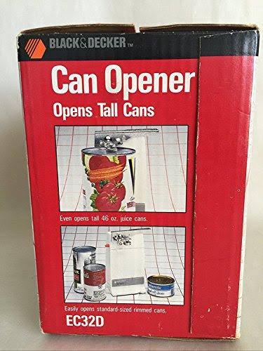 White Countertop Electric Can Opener I38354