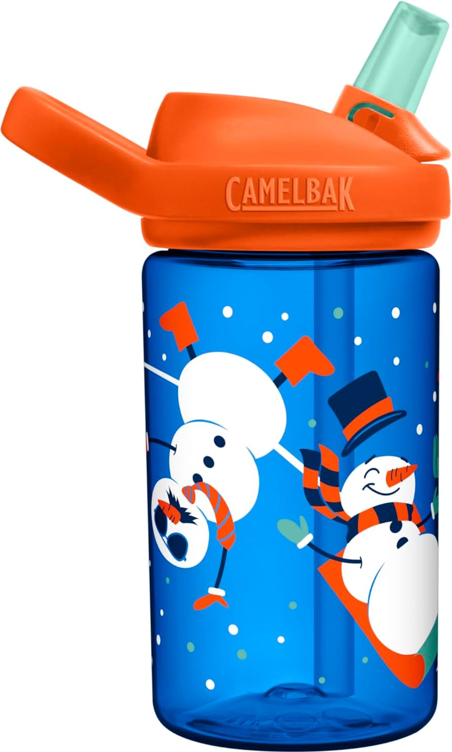 14 oz Kids Water Bottle with Straw Top D17062