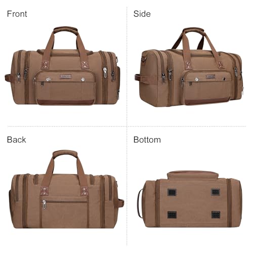 Canvas Weekender Travel Bag F178284