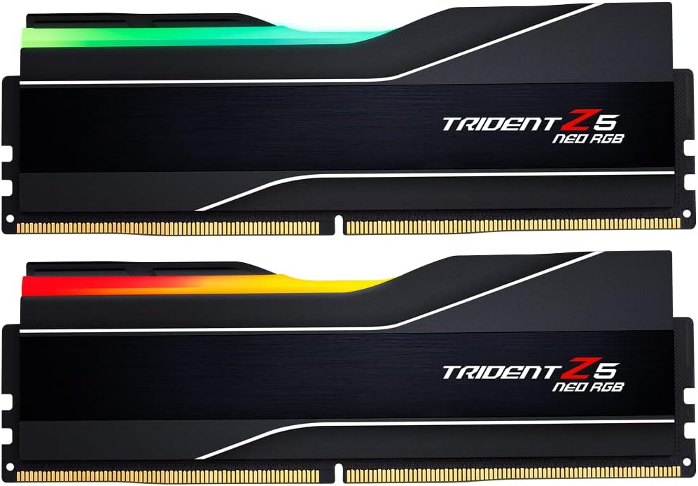 DDR5 RAM 64GB (2x32GB) 6000MT/s CL32-38-38-96 Matte Black Desktop Computer Memory S3190