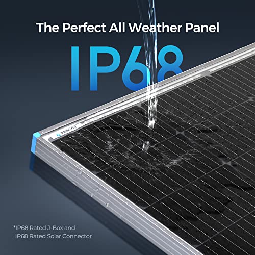 115 Watt 12 Volt Monocrystalline Rigid Solar Panel B3831