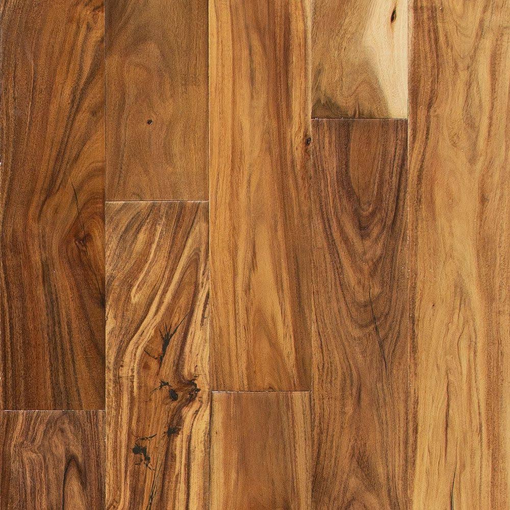 7/16 in. x 4.75 in. Tobacco Road Acacia Easy Click Engineered Hardwood Flooring D9542