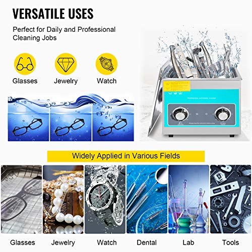 3L 40kHz 304 Stainless Steel Ultrasonic Cleaner L277719