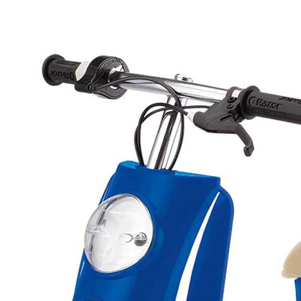 Blue & Red Electric Retro Scooters B183