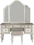 White 3 Piece Vanity Set I5080