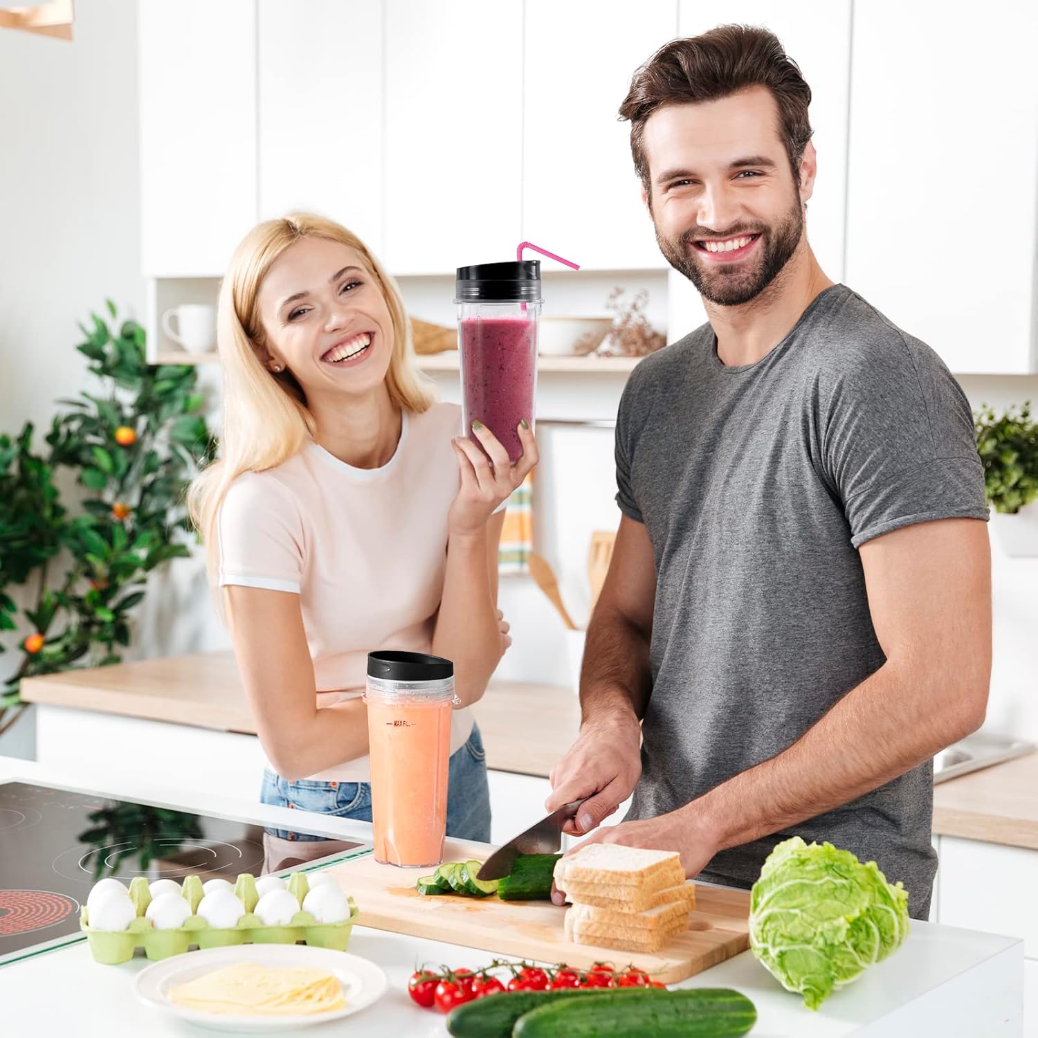 Single Serve Cup Lid for Ninja Blender E5574