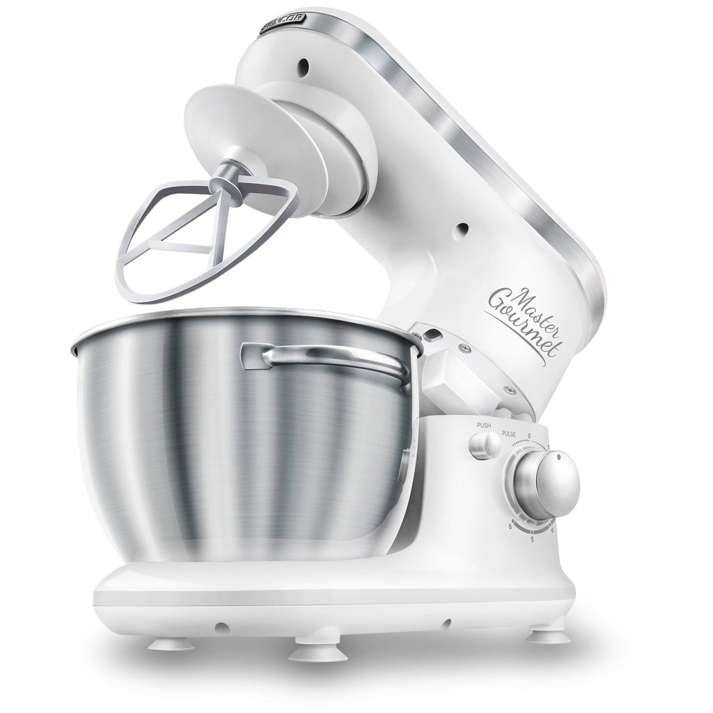 Red Stand Mixer with Pouring Shield N304356