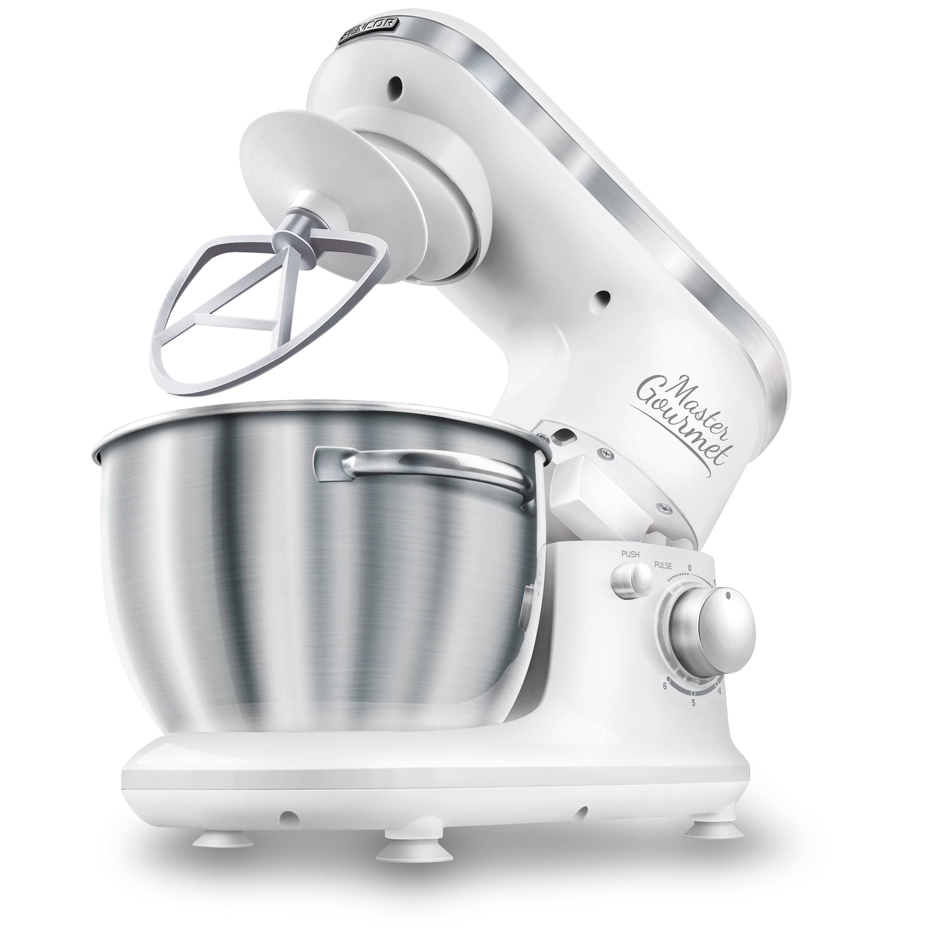 Red Stand Mixer with Pouring Shield N304356