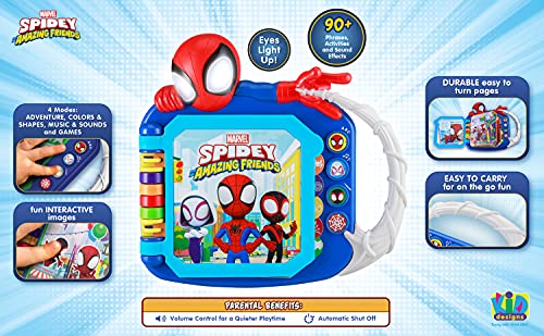 Spidey and His Amazing Friends Book with Built-in Preschool Learning Games Q39055