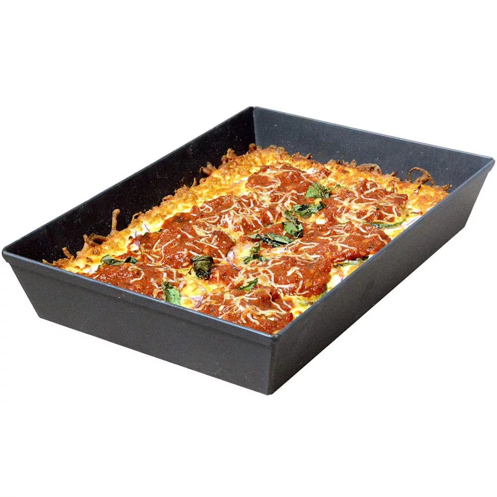 10" x 14" Non Stick Heavy Duty Aluminum Pizza Pan Y42717