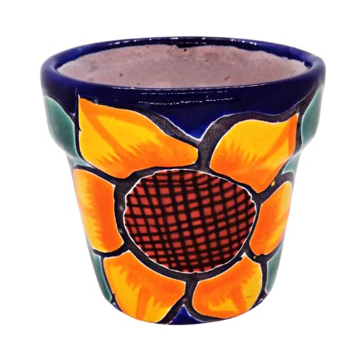 Set of 3 Hand-Painted Talavera Planters P3041