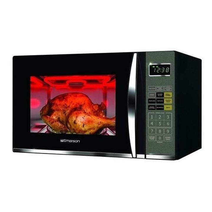 Black 1.2 Cu. Ft. 1100W Microwave with Grill F514403