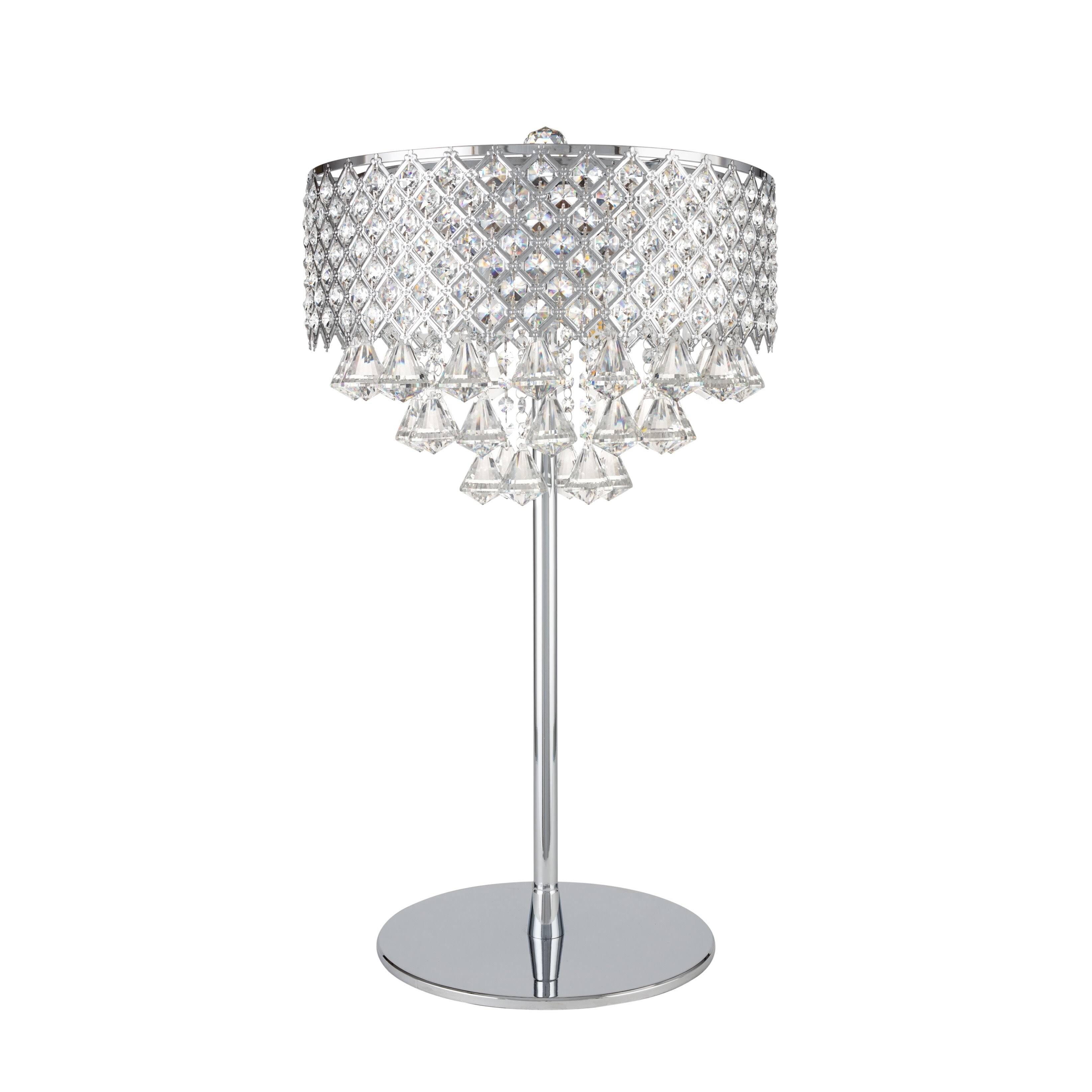 Silver Table Lamp A59838