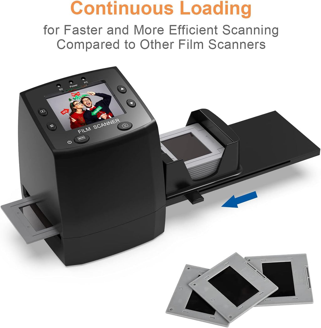 135 Film Scanner with Slide Mounts Feeder Z572