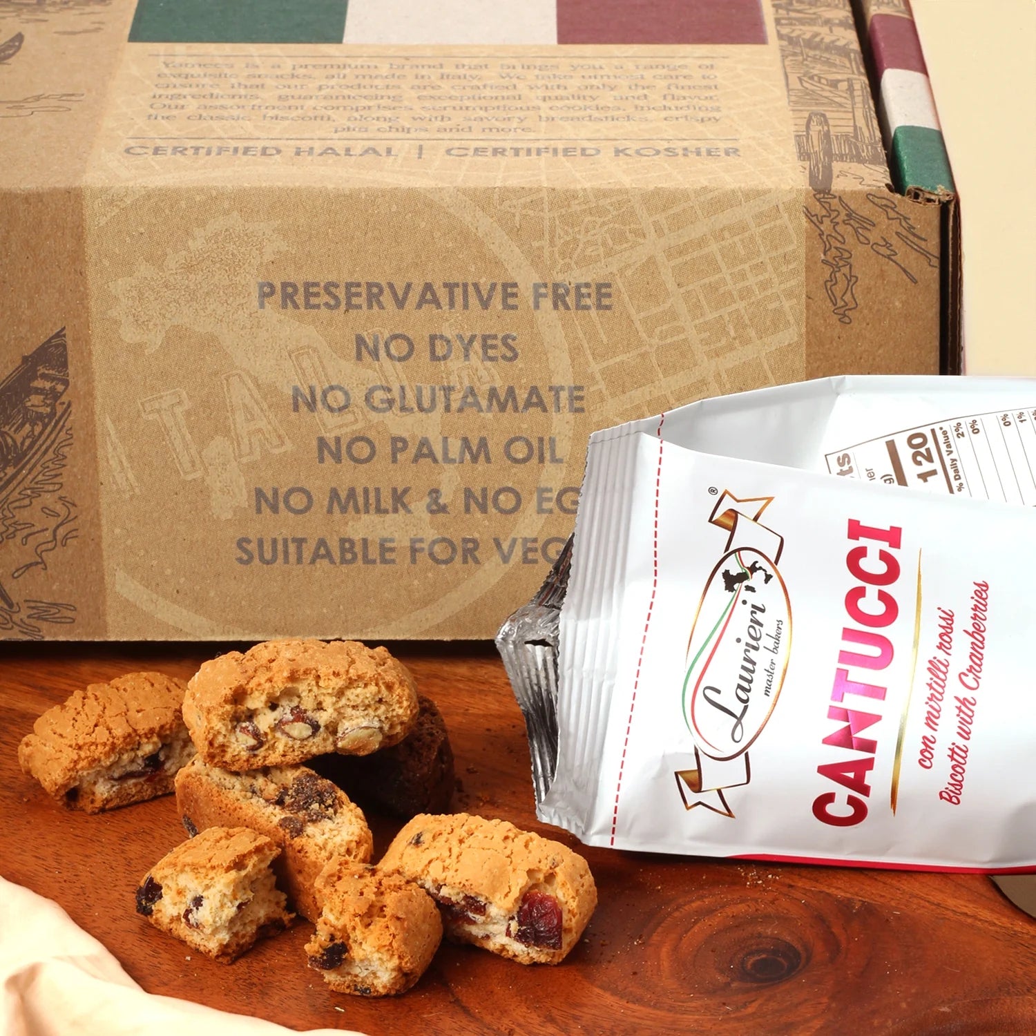 4 Pack Italian Biscotti Cookies F282