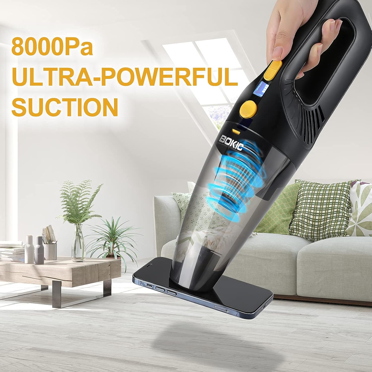Cordless Handheld Car Vacuum Cleaner 8000Pa V846588
