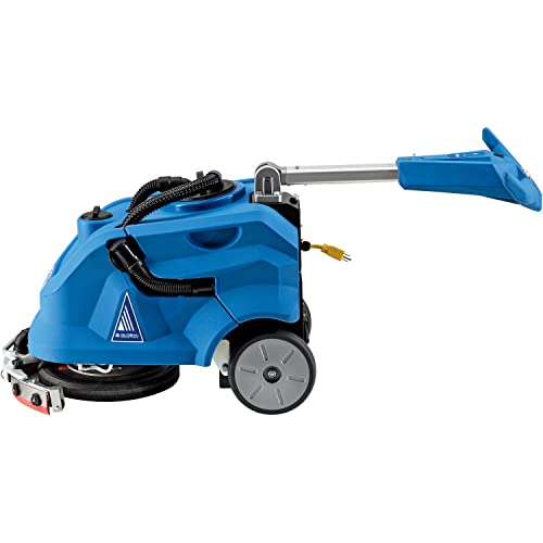 Commercial Electric Floor Scrubber, 13" Cleaning Path, 75'L Power Cord, Foldable Handle H106378