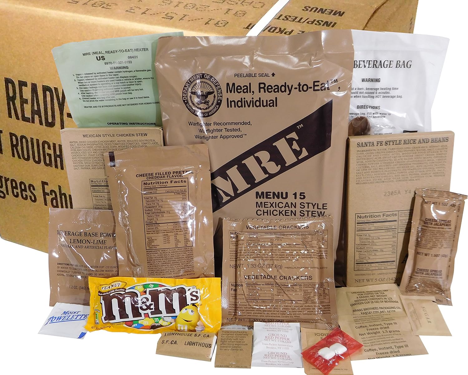MREs Box B, U.S. Military Surplus N211388
