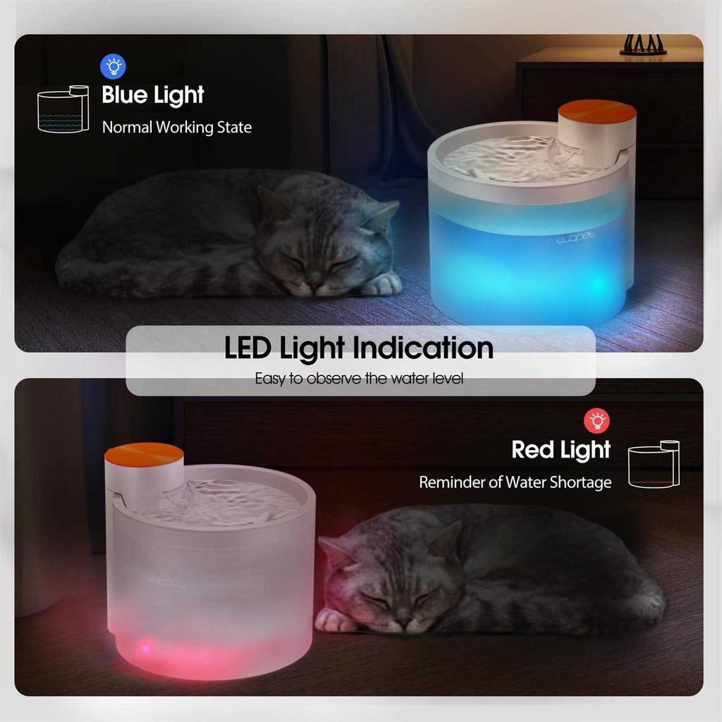 Pet Dog Cat Water Fountains Dispenser I63460