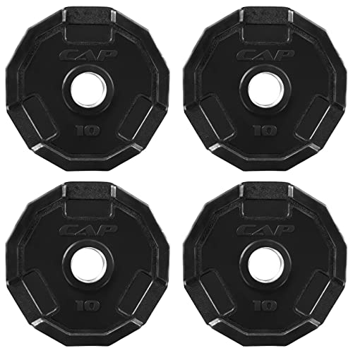 12-Sided Rubber Coated Grip Plate 2-Inch Olympic Weight Plate G164