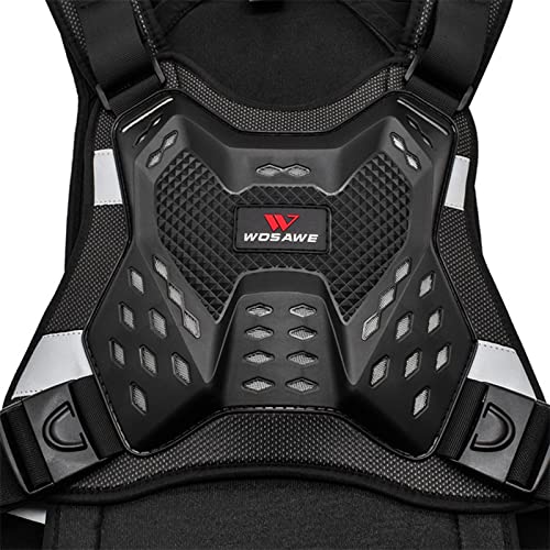 Reflective Motorbike Chest Spine Protector Vest E267