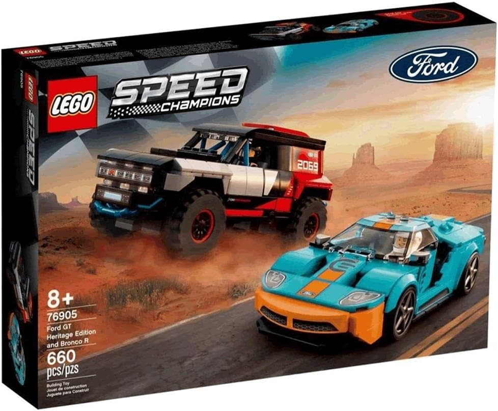 Ford GT Heritage Edition and Bronco R Building Set E44850