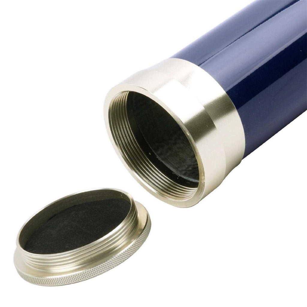 Carbon Fiber Fly Fishing Rod Travel Tube with Aluminum Cap R89712